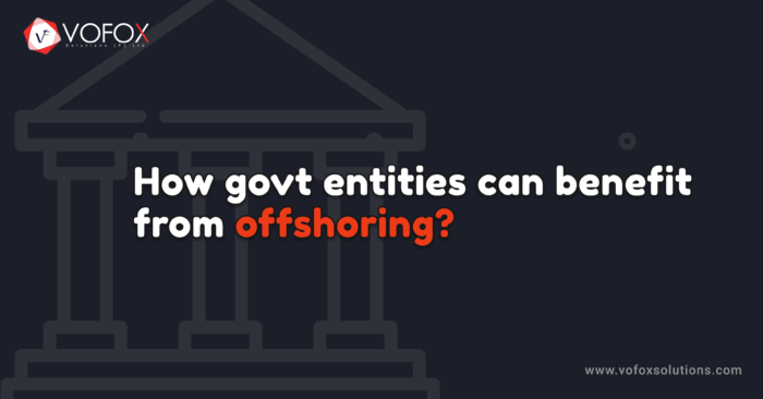 How govt entities can benefit from offshoring?